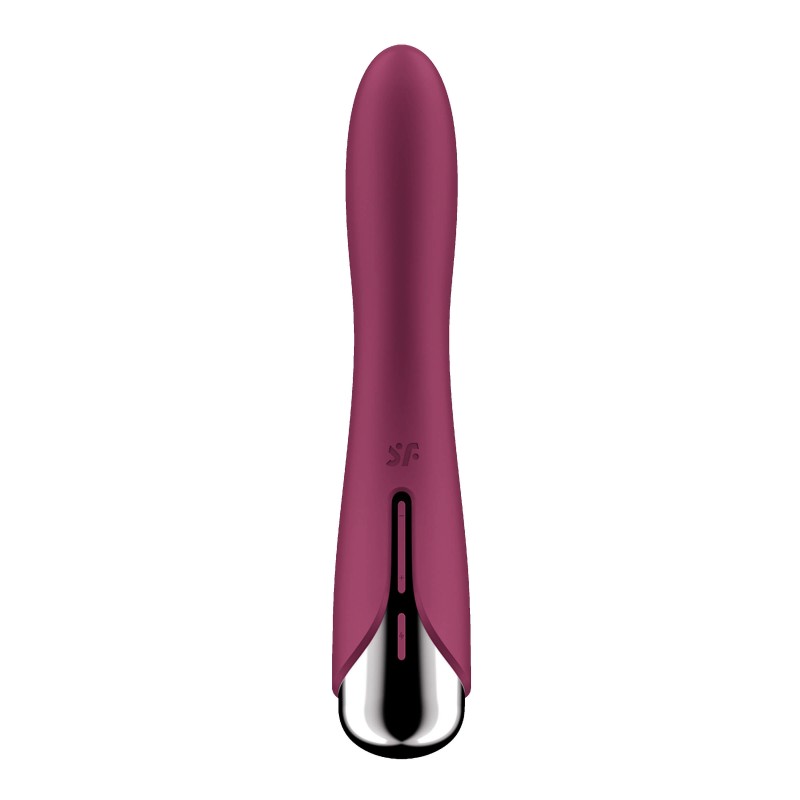 Satisfyer Spinning Vibe 1 - forgó fejes G-pont vibrátor (piros) 86657 termék bemutató kép