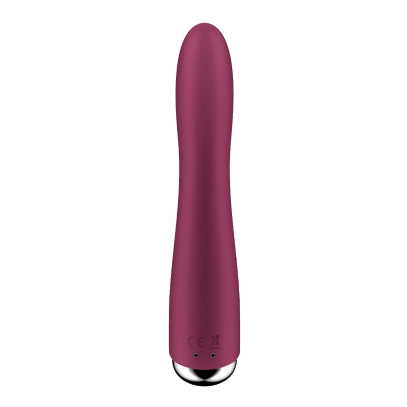 Satisfyer Spinning Vibe 1 - forgó fejes G-pont vibrátor (piros) 86658 termék bemutató kép