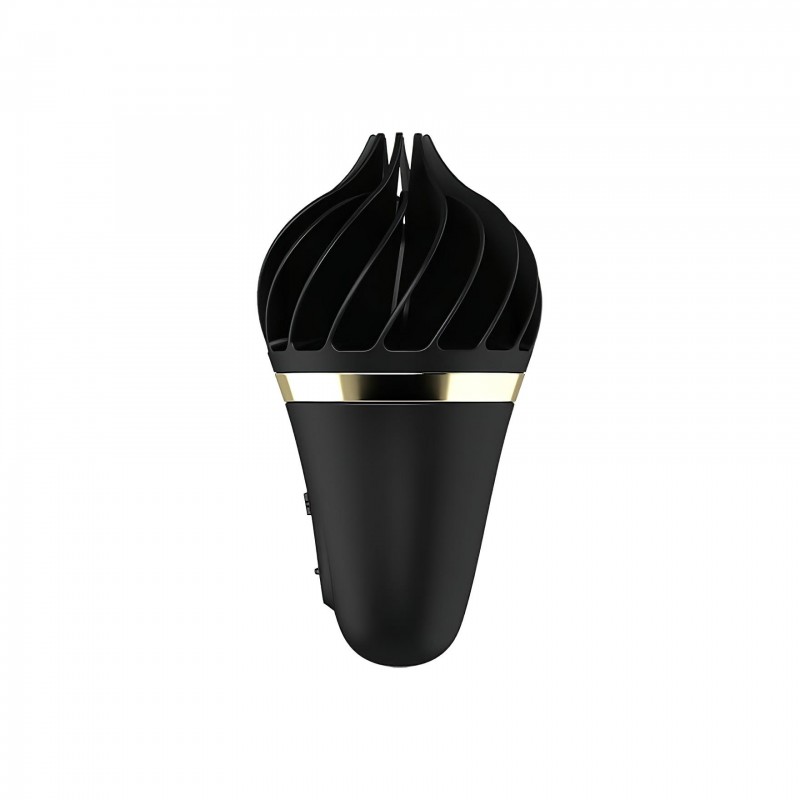 Satisfyer Sweet Treat - akkus, forgó csikló vibrátor (fekete) 116913 termék bemutató kép