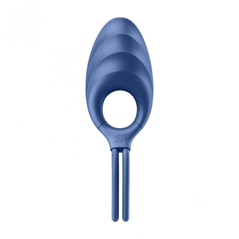 Satisfyer Swordsman - akkus, vibrációs péniszgyűrű (kék) 55144 termék bemutató kép