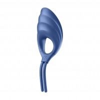 Satisfyer Swordsman - akkus, vibrációs péniszgyűrű (kék) 55145 termék bemutató kép