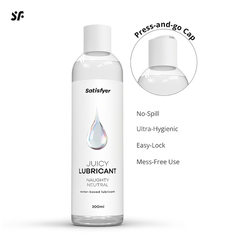 Satisfyer - szenzitív vízbázisú síkosító (300 ml) 150224 termék bemutató kép