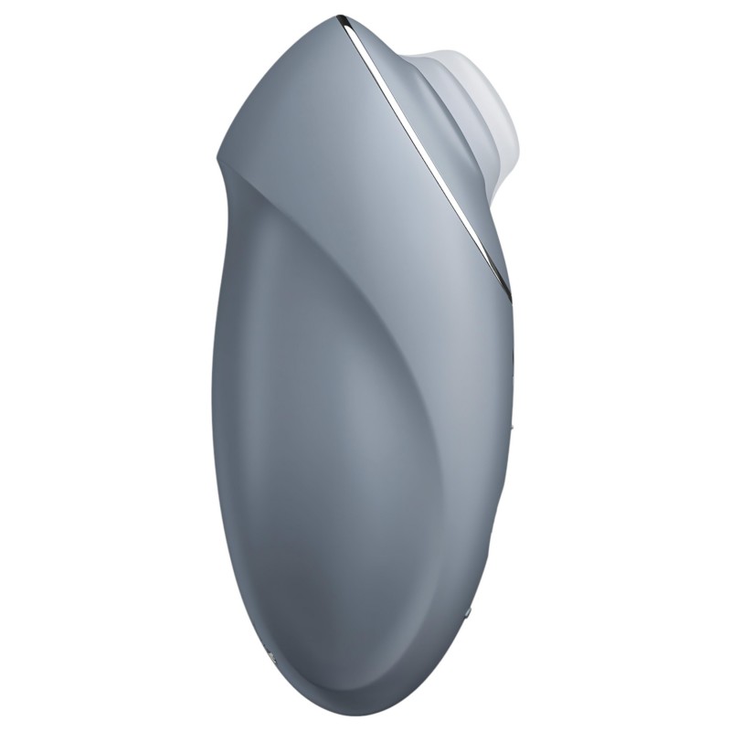 Satisfyer Tap & Climax 1 - 2in1 csikló vibrátor (szürke) 112646 termék bemutató kép