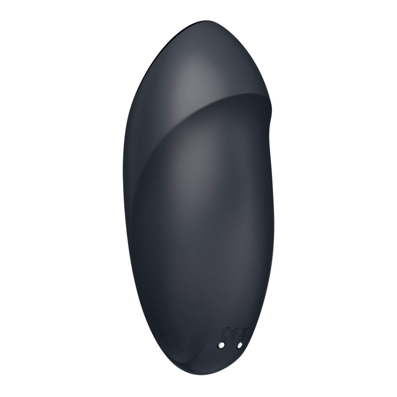 Satisfyer Tap & Climax 1 - 2in1 csikló vibrátor (fekete) 86678 termék bemutató kép