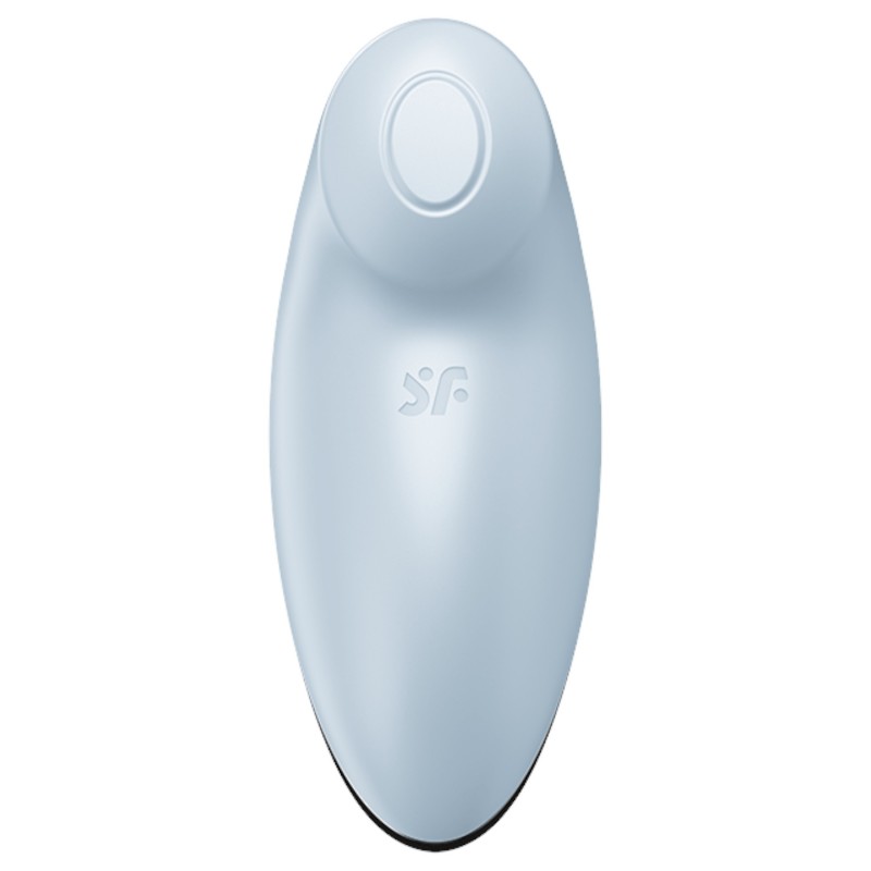 Satisfyer Tap & Climax 2 - 2in1 csiklóizgató és vibrátor (kék) 104465 termék bemutató kép