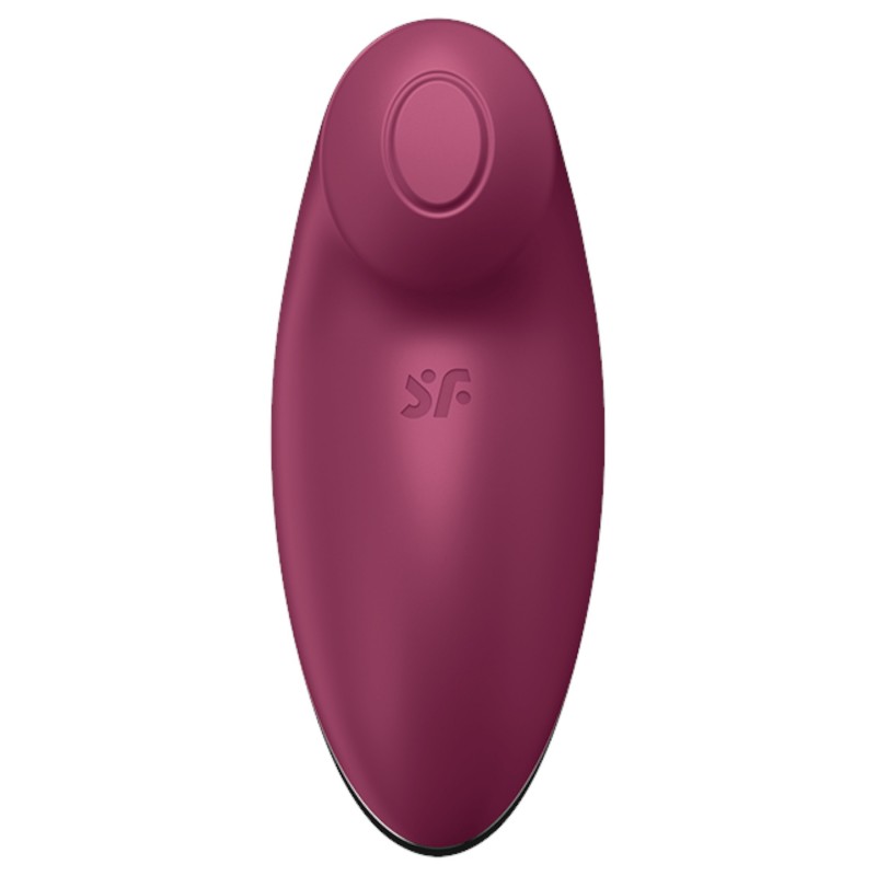 Satisfyer Tap & Climax 2 - 2in1 csiklóizgató és vibrátor (piros) 104472 termék bemutató kép