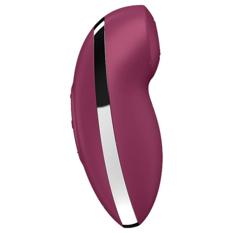 Satisfyer Tap & Climax 2 - 2in1 csiklóizgató és vibrátor (piros) 104473 termék bemutató kép