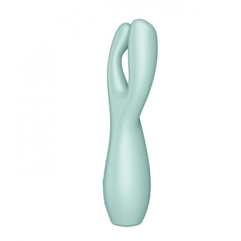 Satisfyer Threesome 3 - akkus csikló vibrátor (menta) 53163 termék bemutató kép