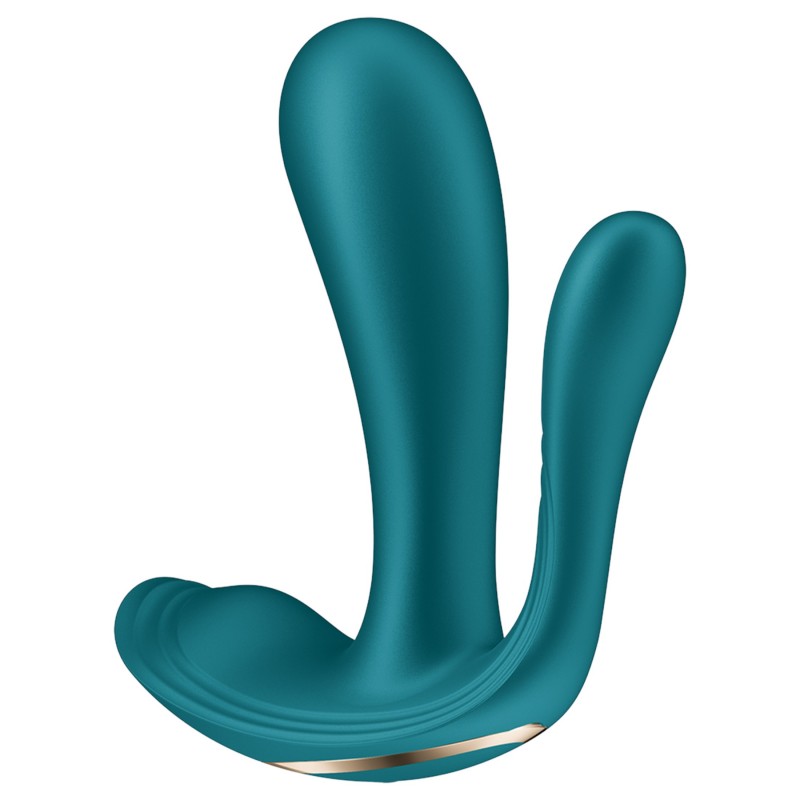 Satisfyer Top Secret+ - 3 ágú, hordható vibrátor (zöld) 125665 termék bemutató kép