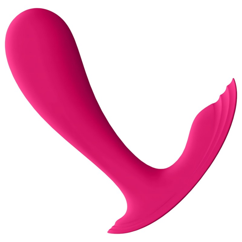 Satisfyer Top Secret – App-vezérelt vibrátor (pink) 139072 termék bemutató kép
