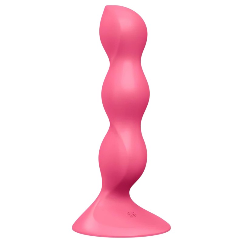 Satisfyer Triple Ball-R - gyöngyös anál vibrátor (piros) 165641 termék bemutató kép