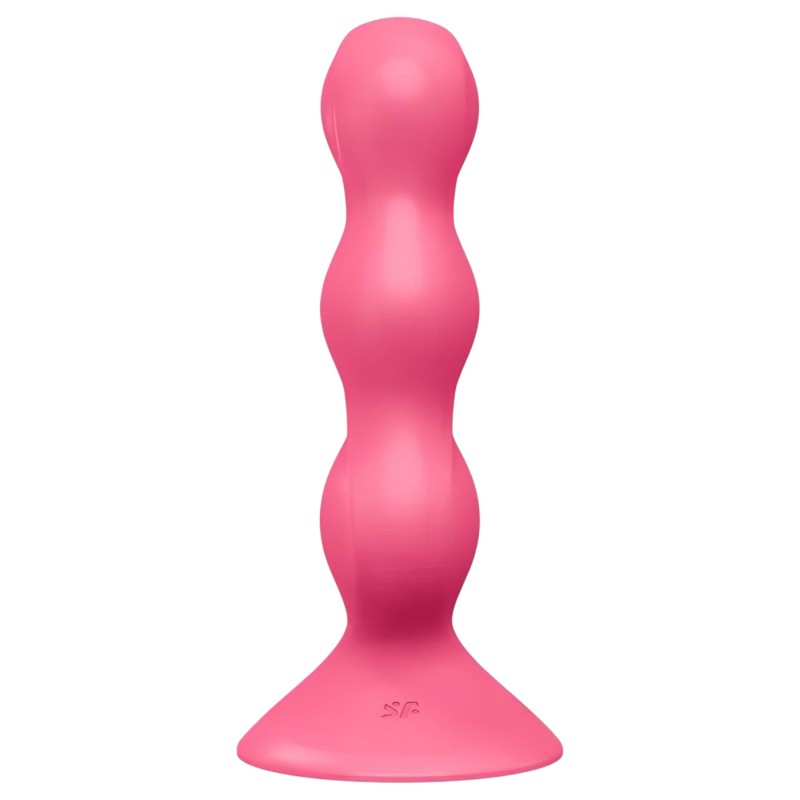 Satisfyer Triple Ball-R - gyöngyös anál vibrátor (piros) 165642 termék bemutató kép