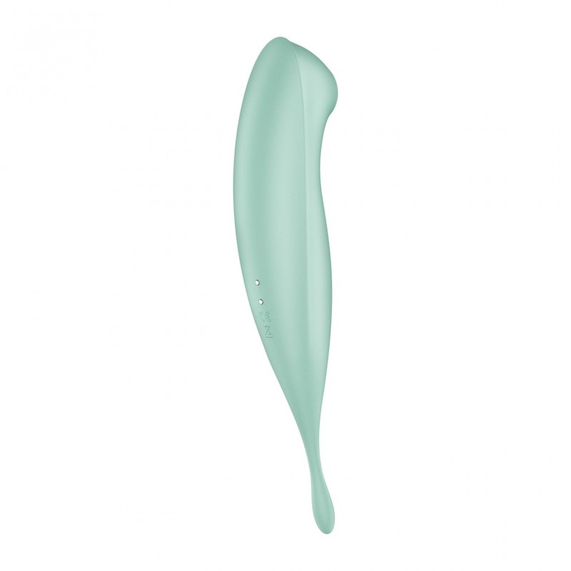 Satisfyer Twirling Pro - App-vezérelt csiklóvibrátor (menta) 64618 termék bemutató kép