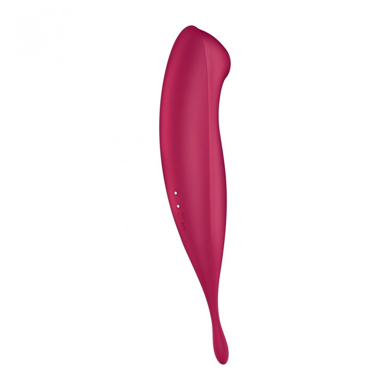 Satisfyer Twirling Pro - App-vezérelt csiklóvibrátor (piros) 64626 termék bemutató kép