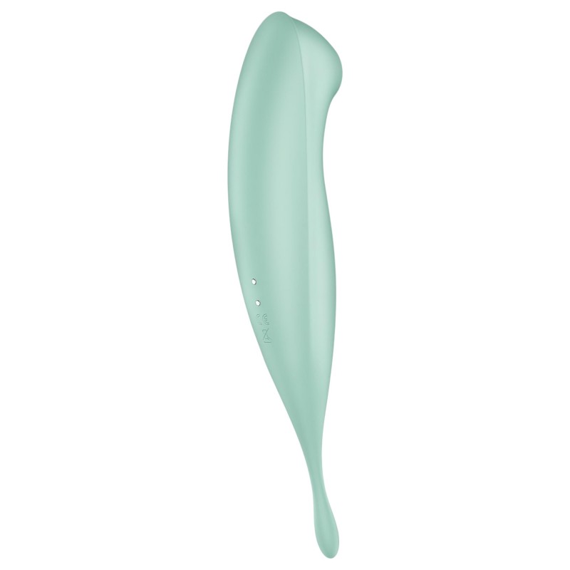 Satisfyer Twirling Pro - app-vezérelt csiklóvibrátor, csiklóizgató (menta) 165547 termék bemutató kép