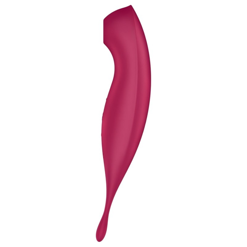 Satisfyer Twirling Pro - App-vezérelt csiklóvibrátor (piros) 145928 termék bemutató kép