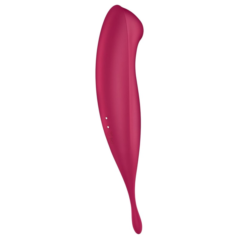 Satisfyer Twirling Pro - App-vezérelt csiklóvibrátor (piros) 145930 termék bemutató kép