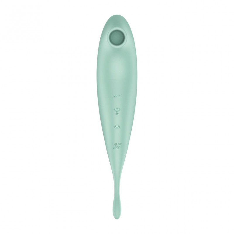 Satisfyer Twirling Pro - App-vezérelt csiklóvibrátor (menta) 89175 termék bemutató kép