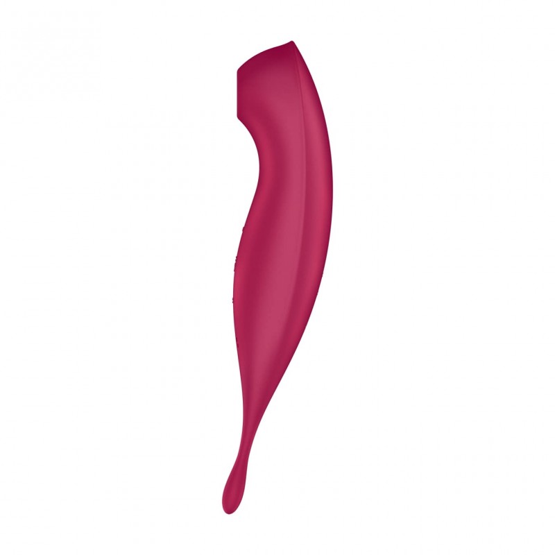 Satisfyer Twirling Pro - App-vezérelt csiklóvibrátor (piros) 87278 termék bemutató kép