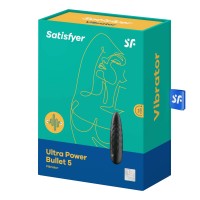 Satisfyer Ultra Power Bullet 5 - akkus, vízálló vibrátor (fekete) 48200 termék bemutató kép