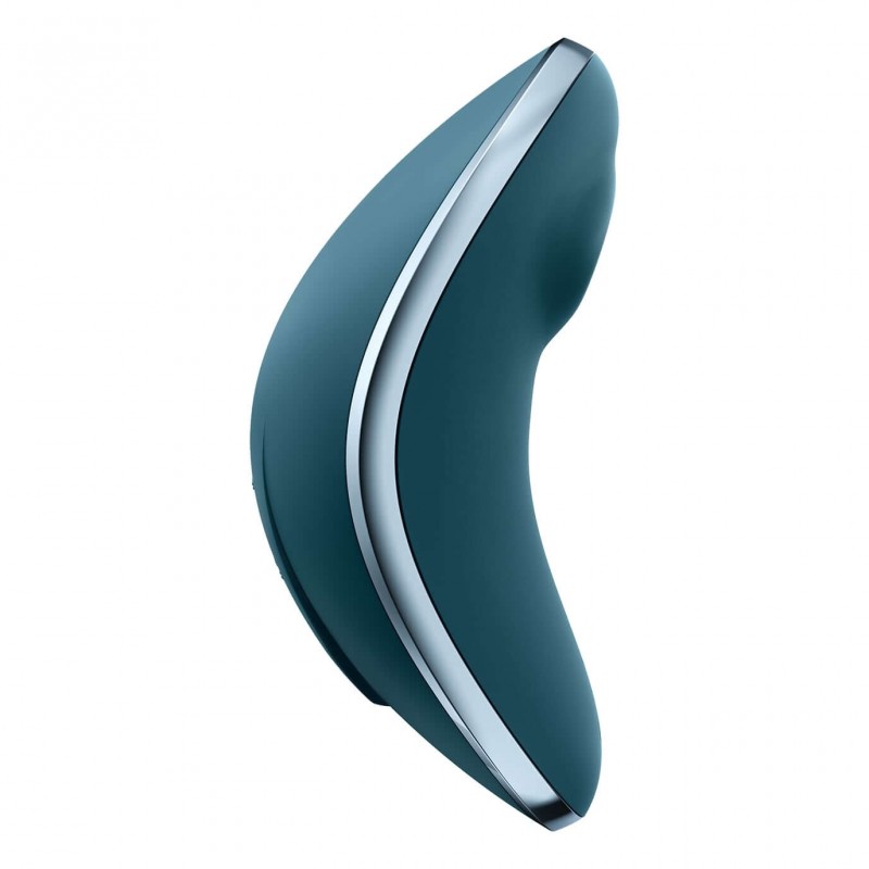 Satisfyer Vulva Lover 1 - akkus léghullámos csikló vibrátor (kék) 64632 termék bemutató kép