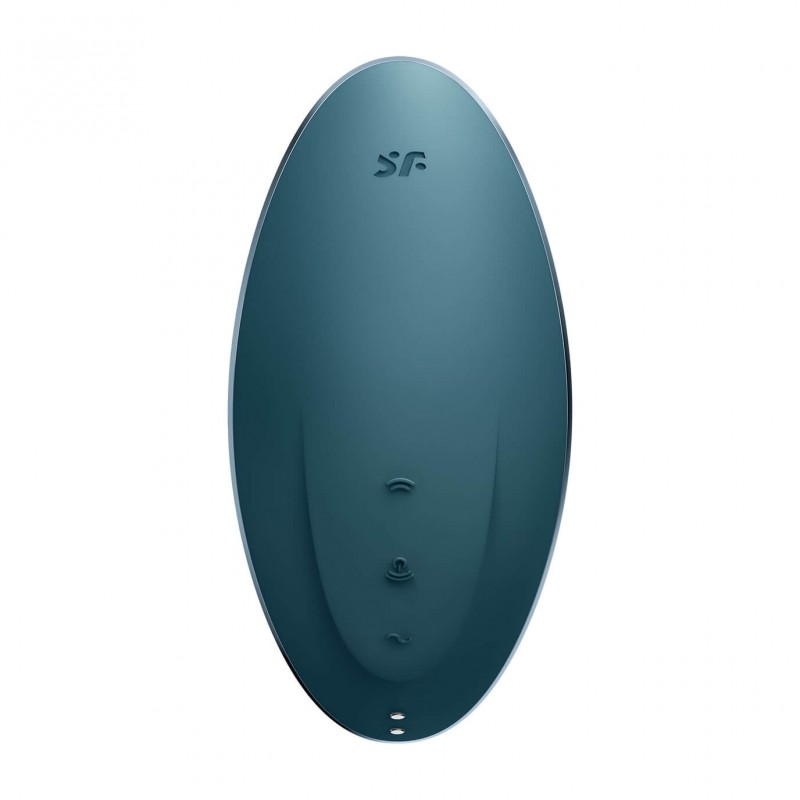 Satisfyer Vulva Lover 1 - akkus léghullámos csikló vibrátor (kék) 64634 termék bemutató kép