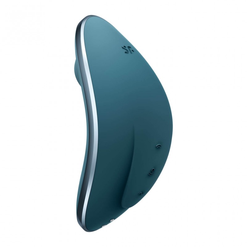 Satisfyer Vulva Lover 1 - akkus léghullámos csikló vibrátor (kék) 64637 termék bemutató kép