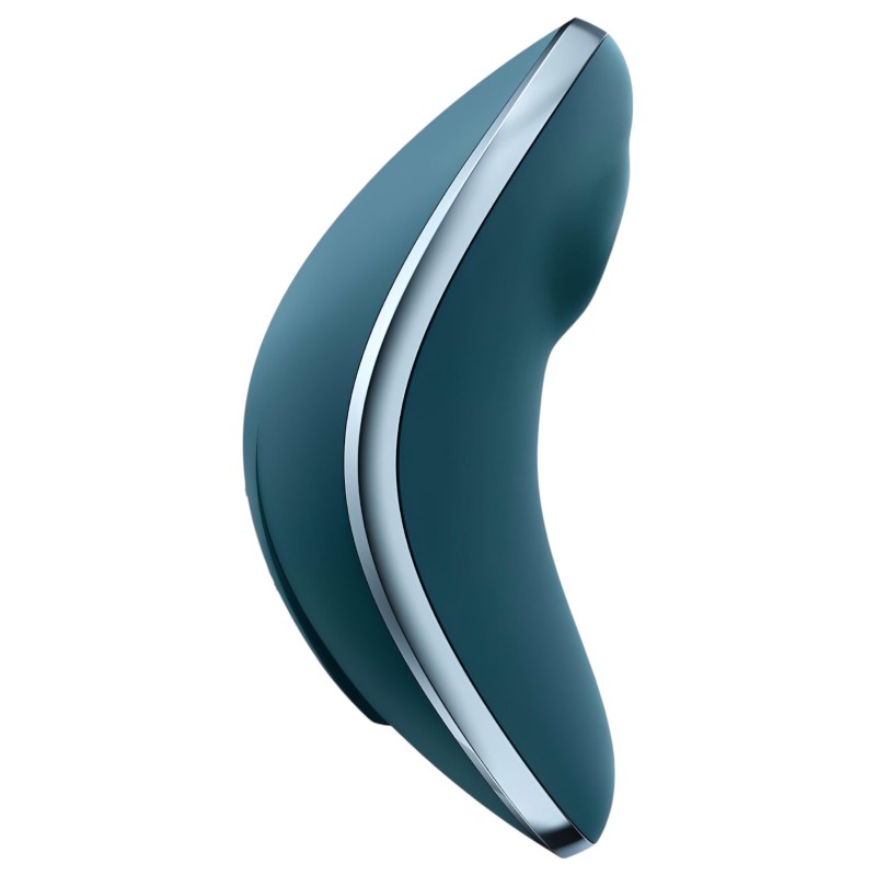 Satisfyer Vulva Lover 1 - akkus léghullámos csikló vibrátor (kék) 117518 termék bemutató kép