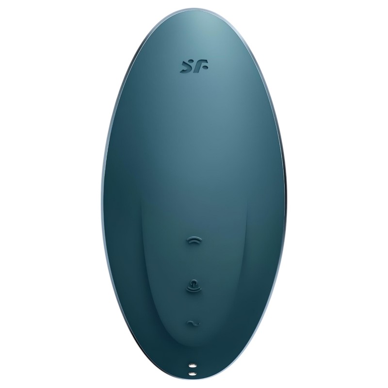 Satisfyer Vulva Lover 1 - akkus léghullámos csikló vibrátor (kék) 117520 termék bemutató kép