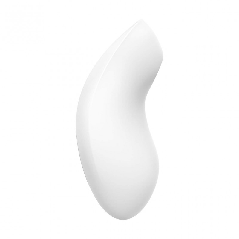 Satisfyer Vulva Lover 2 - léghullámos csikló vibrátor (fehér) 64652 termék bemutató kép