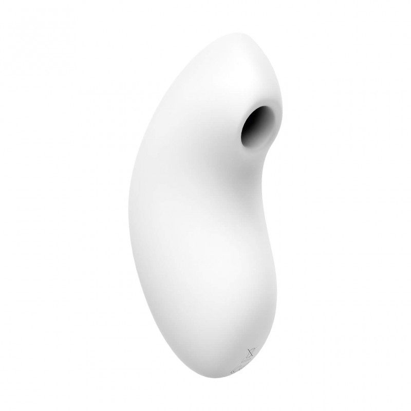 Satisfyer Vulva Lover 2 - léghullámos csikló vibrátor (fehér) 64653 termék bemutató kép