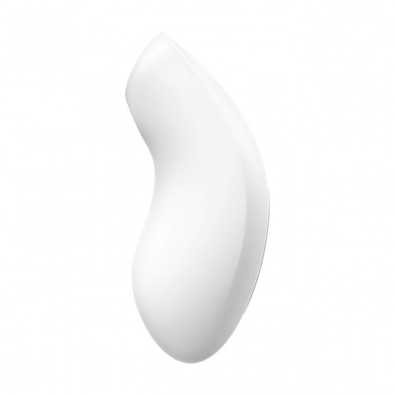 Satisfyer Vulva Lover 2 - léghullámos csikló vibrátor (fehér) 83313 termék bemutató kép