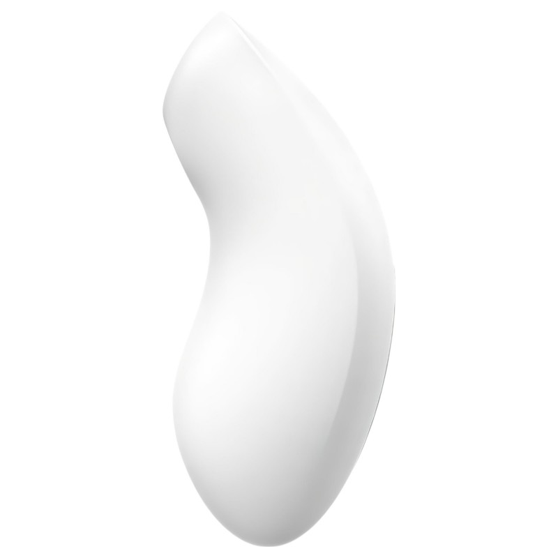Satisfyer Vulva Lover 2 - léghullámos csikló vibrátor (fehér) 117144 termék bemutató kép