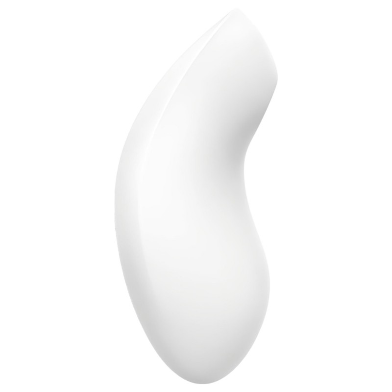 Satisfyer Vulva Lover 2 - léghullámos csikló vibrátor (fehér) 100713 termék bemutató kép
