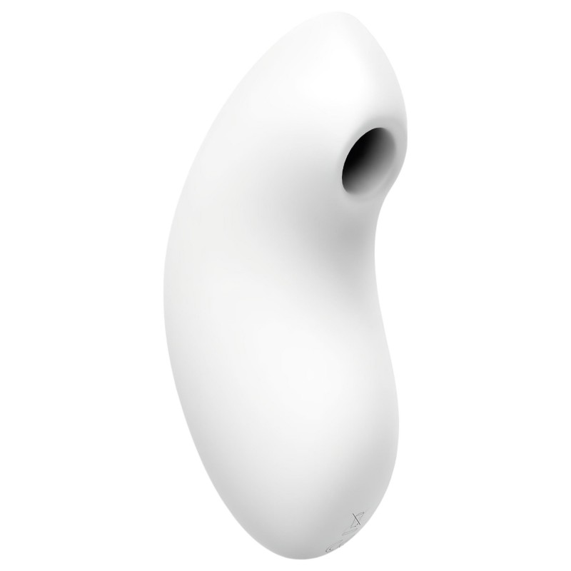 Satisfyer Vulva Lover 2 - léghullámos csikló vibrátor (fehér) 100714 termék bemutató kép