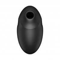 Satisfyer Vulva Lover 3 - akkus, léghullámos csiklóizgató (fekete) 80396 termék bemutató kép