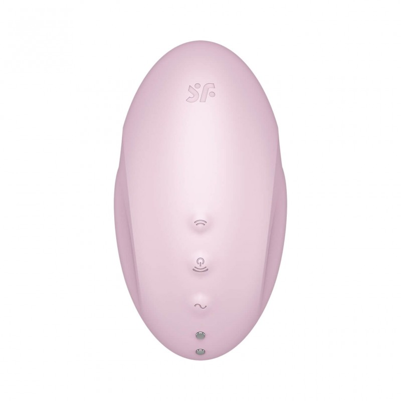 Satisfyer Vulva Lover 3 - akkus, léghullámos csiklóizgató (pink) 81247 termék bemutató kép