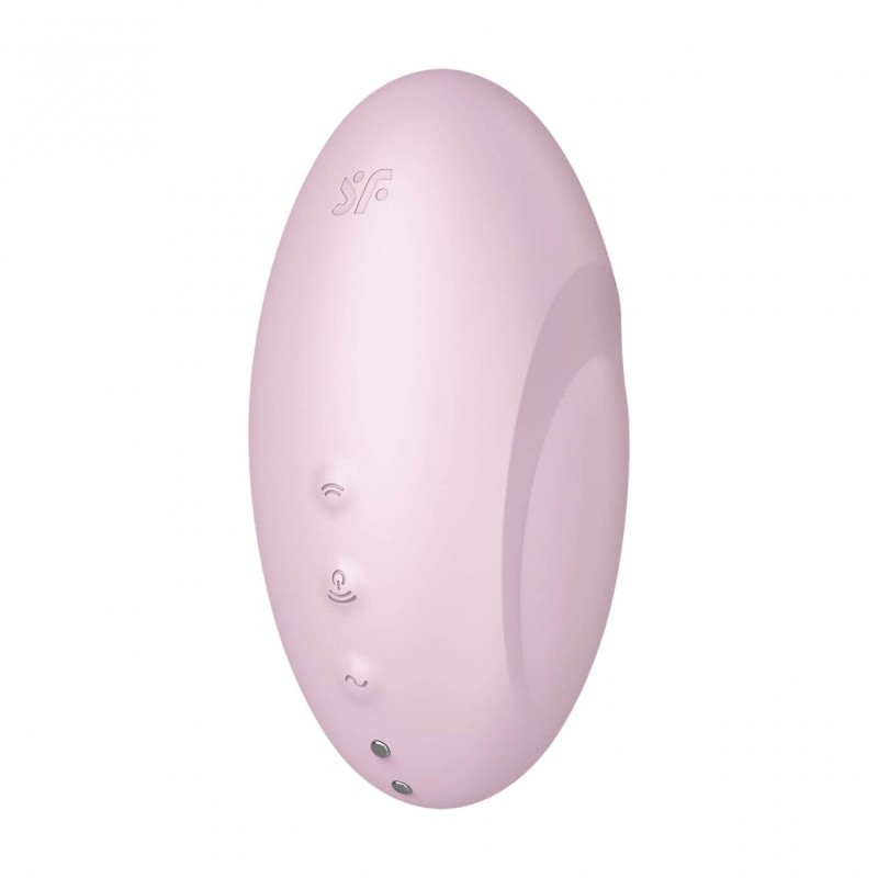 Satisfyer Vulva Lover 3 - akkus, léghullámos csiklóizgató (pink) 81248 termék bemutató kép