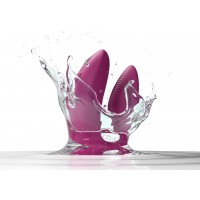 Satisfyer Vulva Lover 3 - akkus, léghullámos csiklóizgató (pink) 69568 termék bemutató kép