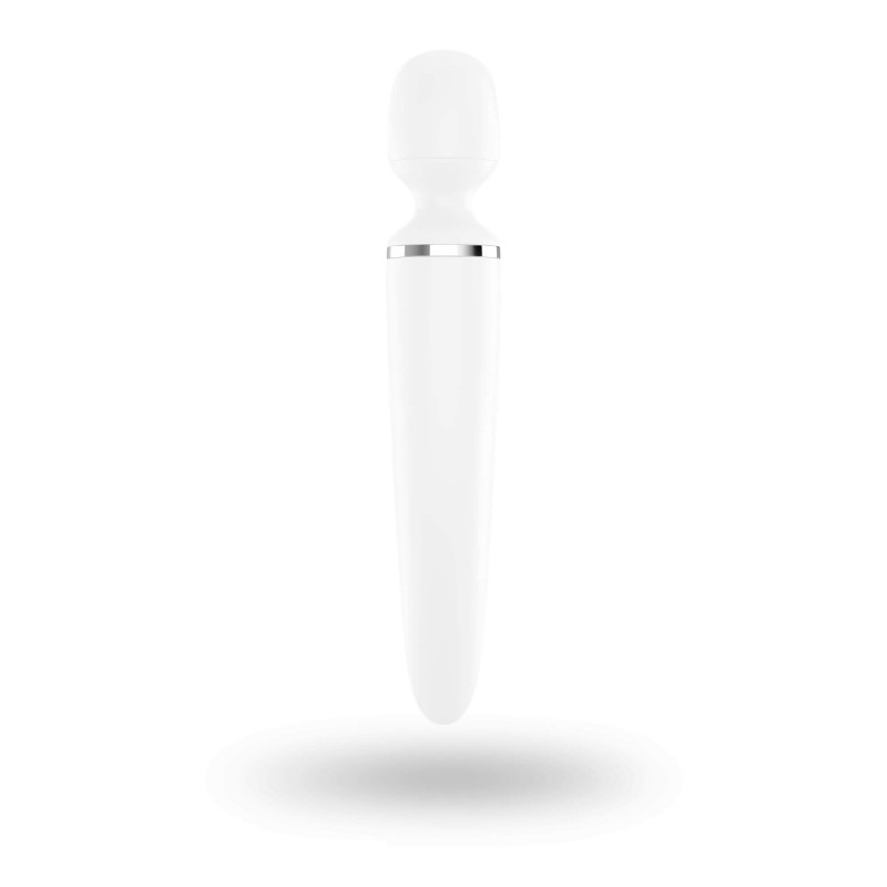 Satisfyer Wand-er Woman - vízálló masszírozó vibrátor (fehér) 91939 termék bemutató kép