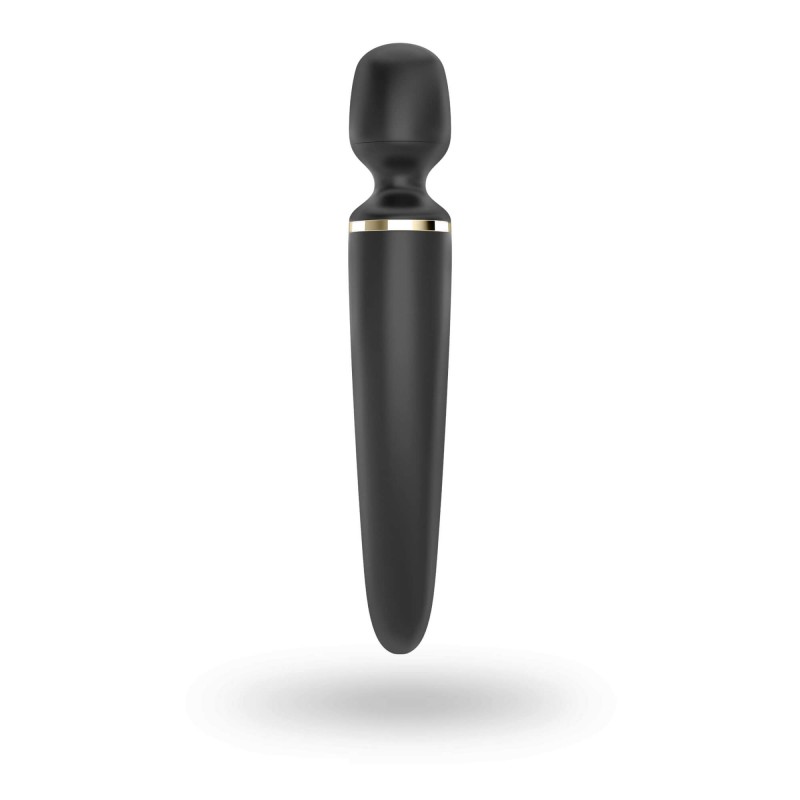 Satisfyer Wand-er Woman - vízálló masszírozó vibrátor (fekete) 91948 termék bemutató kép