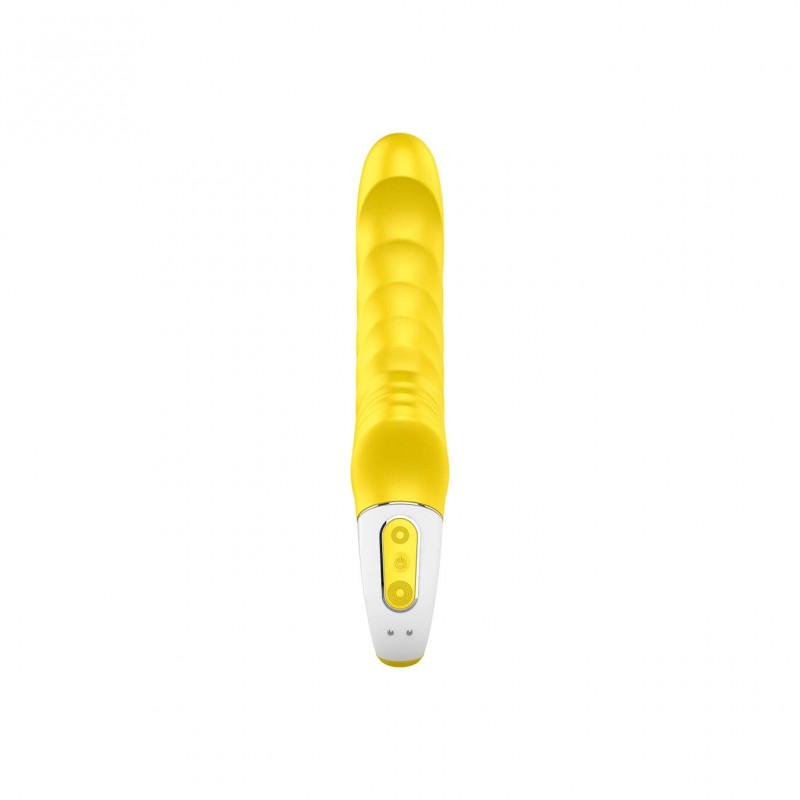 Satisfyer Yummy Sunshine - vízálló, akkus G-pont vibrátor (sárga) 26102 termék bemutató kép