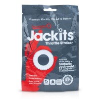 Screaming Jackits - maszturbátor, heregyűrű és nyújtó (áttetsző) 36100 termék bemutató kép