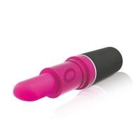 Screaming Lipstick - rúzs vibrátor (fekete-pink) 26295 termék bemutató kép