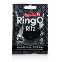 Screaming O Ritz - szilikon péniszgyűrű (fekete) 28734 termék bemutató kép