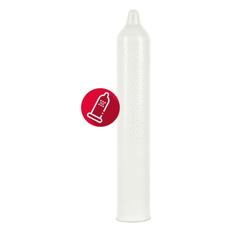 Secura Extra Fun - pontozott óvszer - 53 mm (12 db) 133331 termék bemutató kép