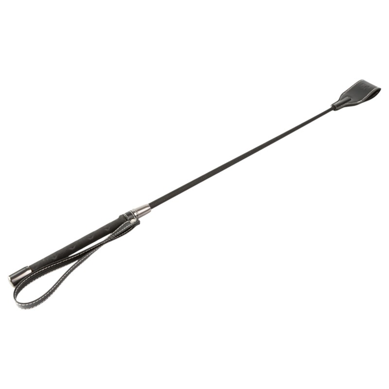 Sei Mio - hosszú műbőr lovaglópálca, 53 cm (fekete) 99967 termék bemutató kép
