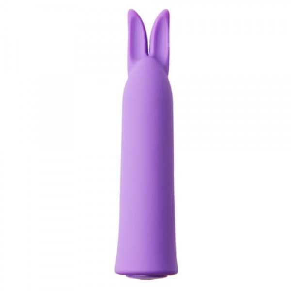 Sensuelle Bunnii - akkus, vízálló, nyuszis rúdvibrátor (lila)
