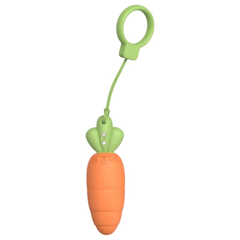 Sex HD Carrots - répa vibrátor (narancs) 104784 termék bemutató kép
