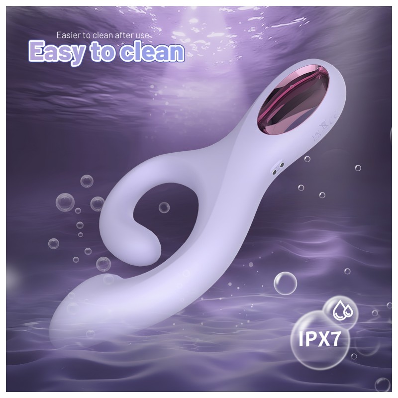 Sex HD - csiklókaros G-pont vibrátor (lila) 128236 termék bemutató kép
